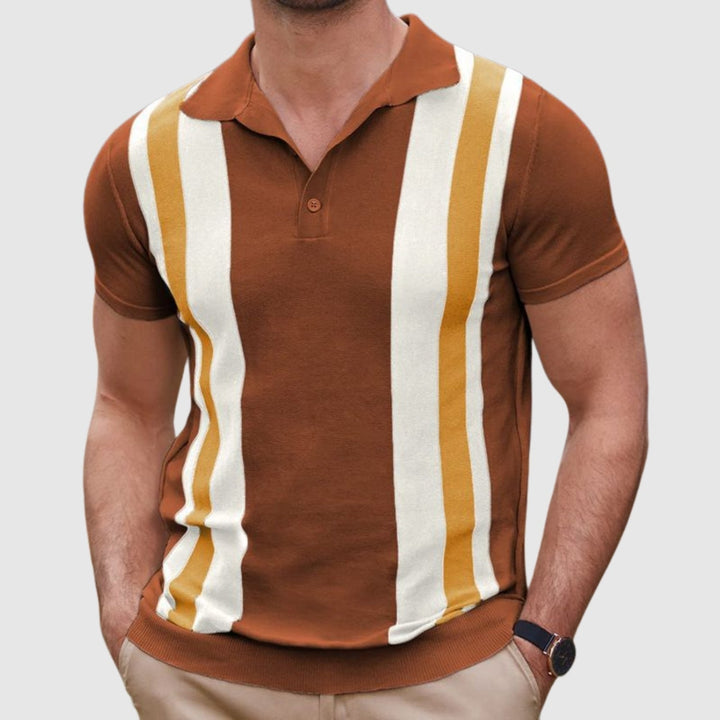 Libuše – Polo majica s kontrastnim detaljima