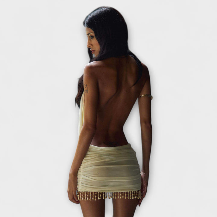 Kylie - Mini Haljina Iz Mekane Tkanine