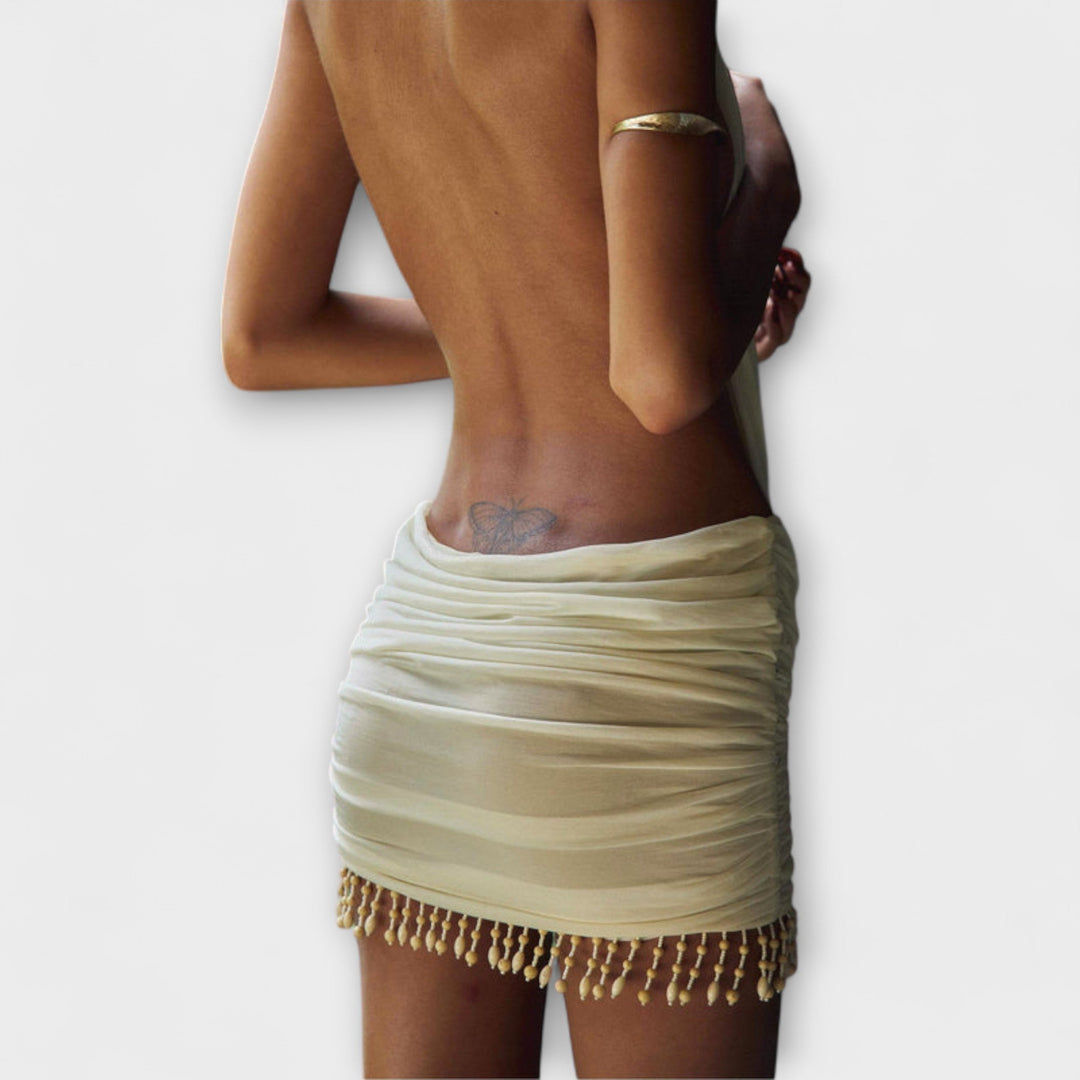 Kylie - Mini Haljina Iz Mekane Tkanine