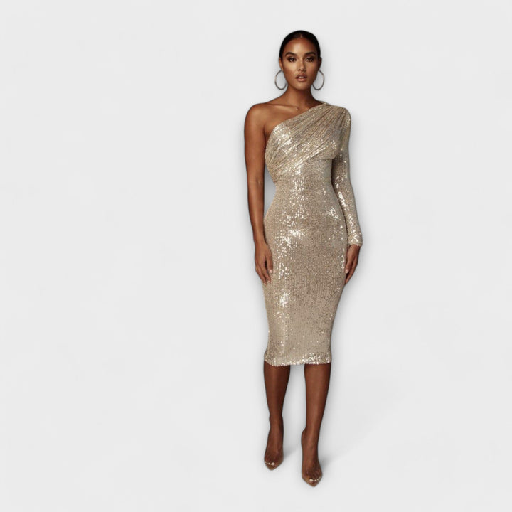 Margely - Večerne haljine s draperijskim korzetom