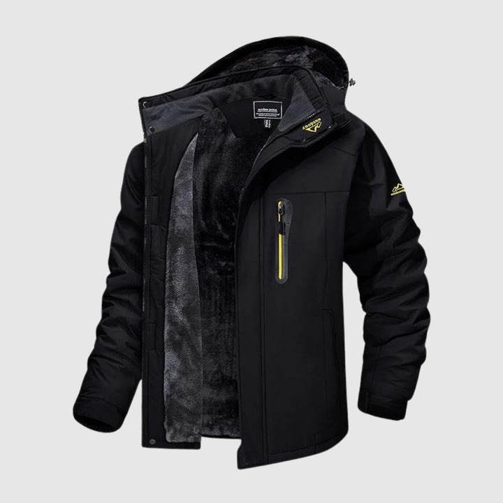 Libuše – Vodootporna zimska jakna za prirodu s flis podlogom