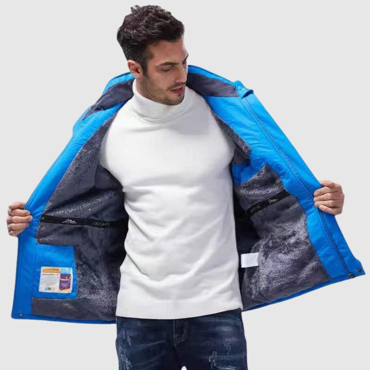 Libuše – Vodootporna zimska jakna za prirodu s flis podlogom