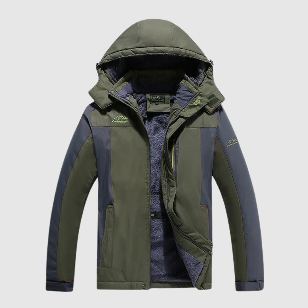 Libuše – Vodootporna zimska jakna za prirodu s flis podlogom