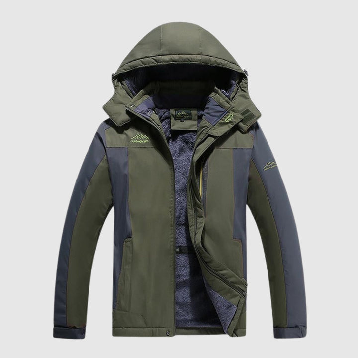 Libuše – Vodootporna zimska jakna za prirodu s flis podlogom