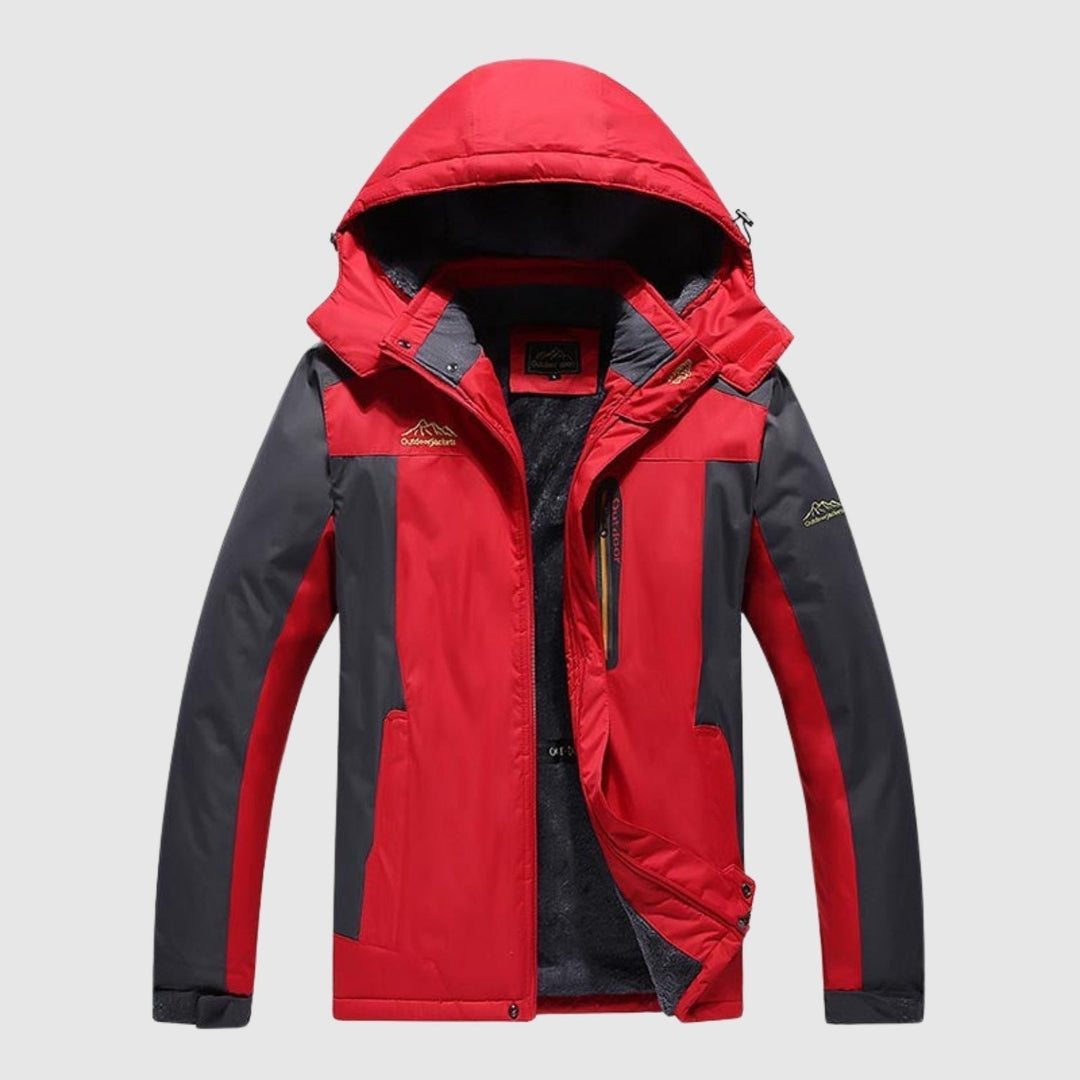 Libuše – Vodootporna zimska jakna za prirodu s flis podlogom