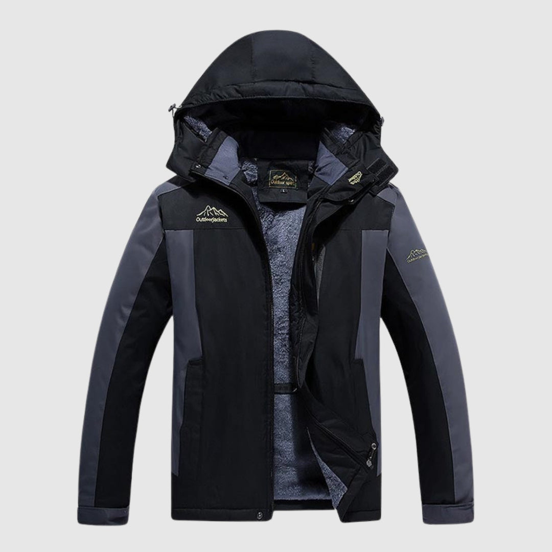 Libuše – Vodootporna zimska jakna za prirodu s flis podlogom