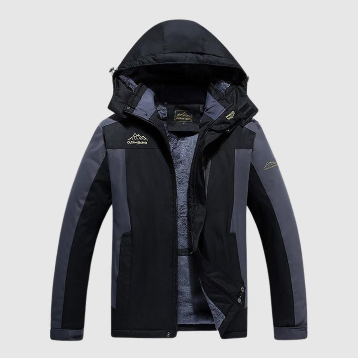 Libuše – Vodootporna zimska jakna za prirodu s flis podlogom