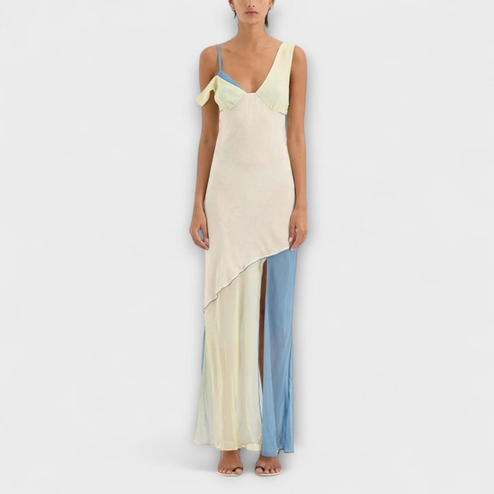 Alora - Midi haljina Thames s detaljima umetaka