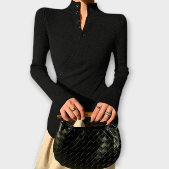 Michiko – Elegantan pulover od pamučnog džersija