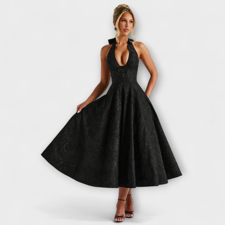 Catalina - Romantična Midi Haljina