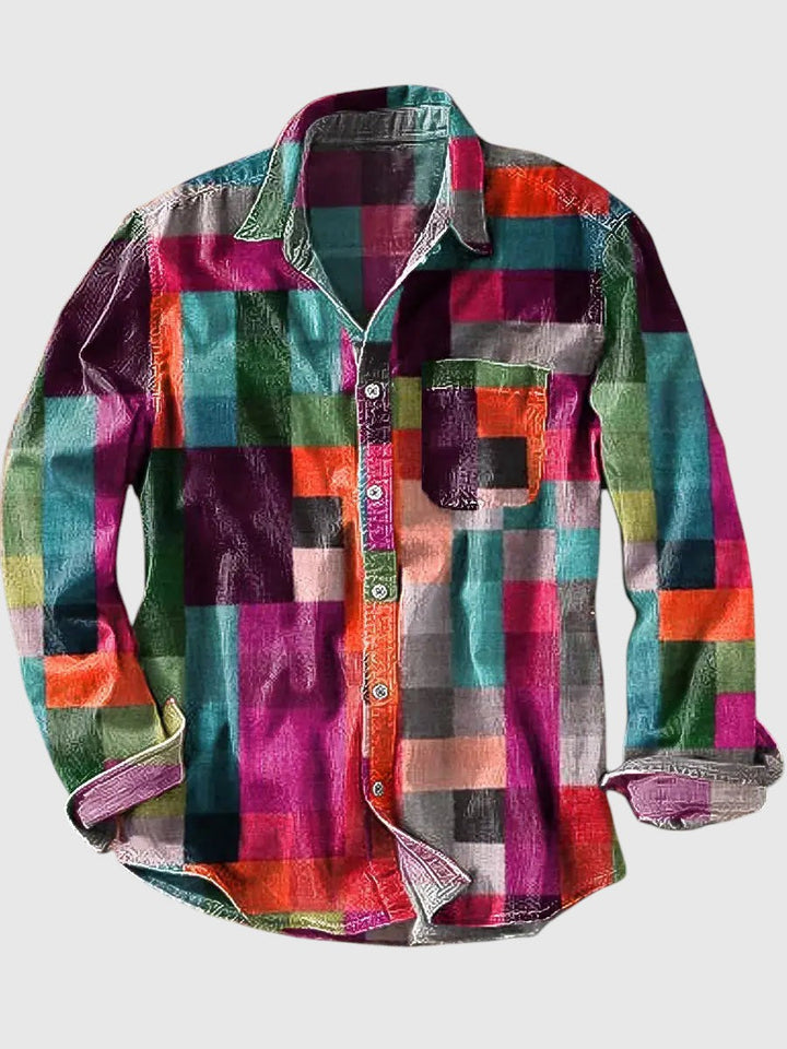 JOEL | Košulja s dugim rukavima s uzorkom