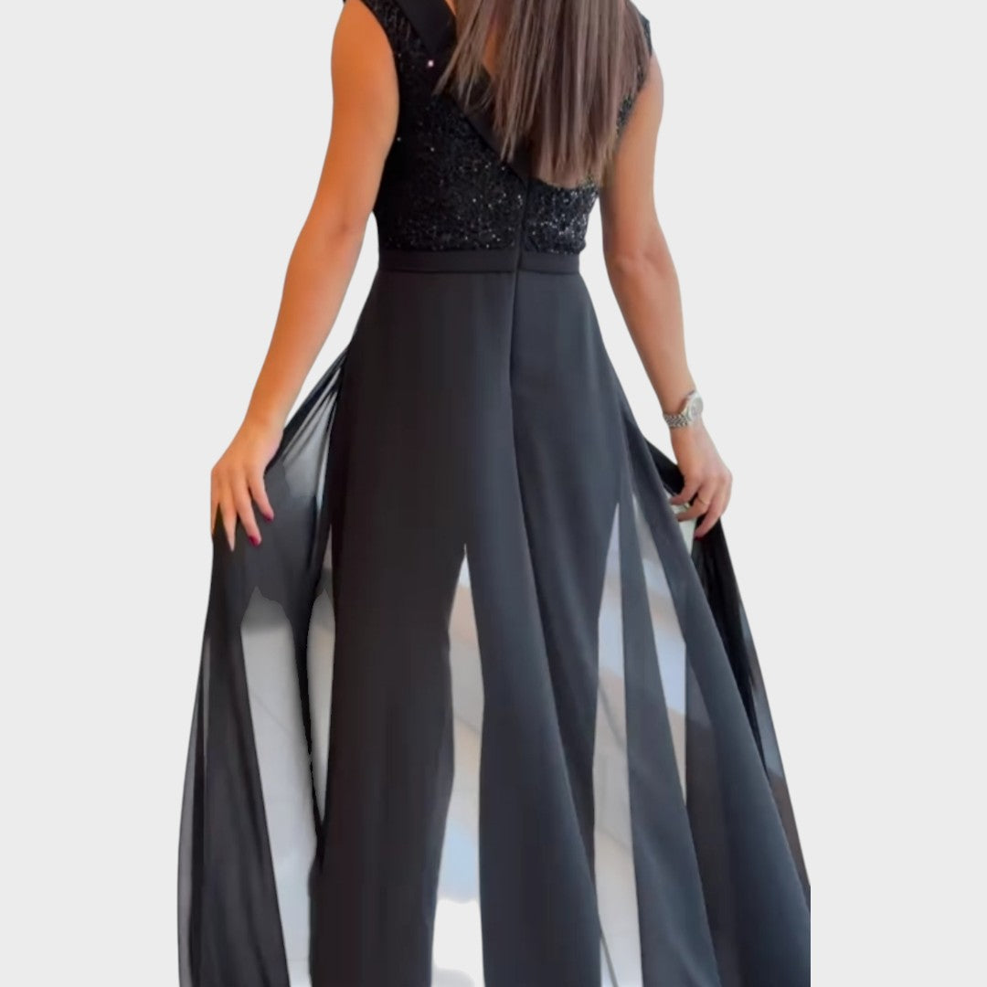 Lina - Stilski Večernji Kombinezon