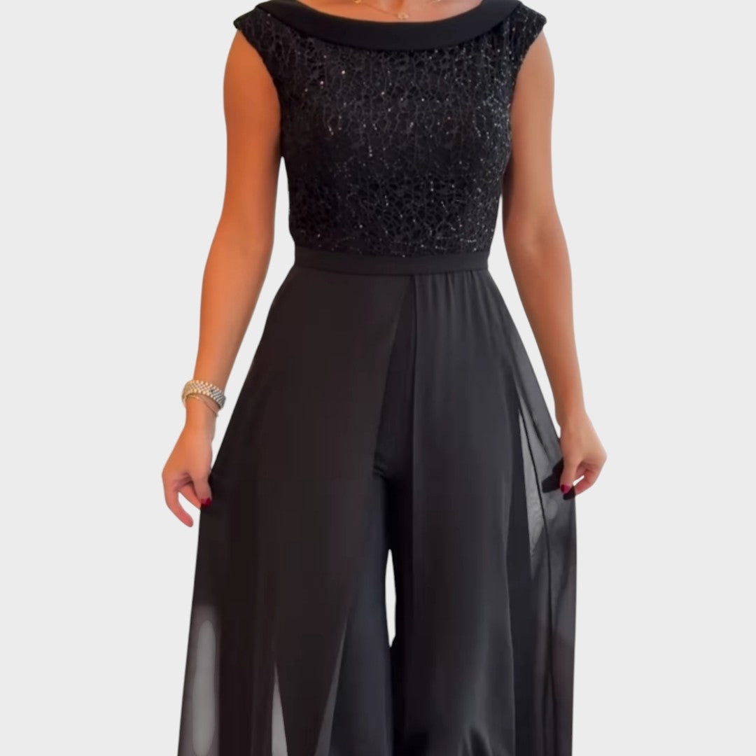 Lina - Stilski Večernji Kombinezon