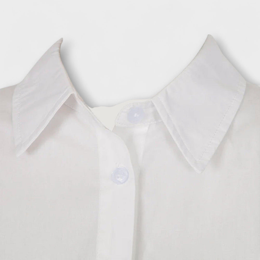 Indie - Bijele plisirane haljine s dugim rukavima