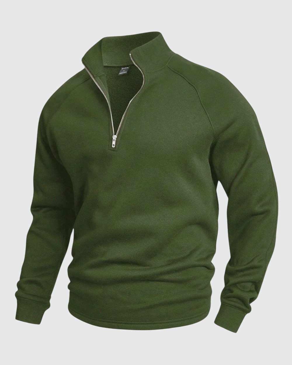 Libuše - Premium pulover s polo zatvaračem