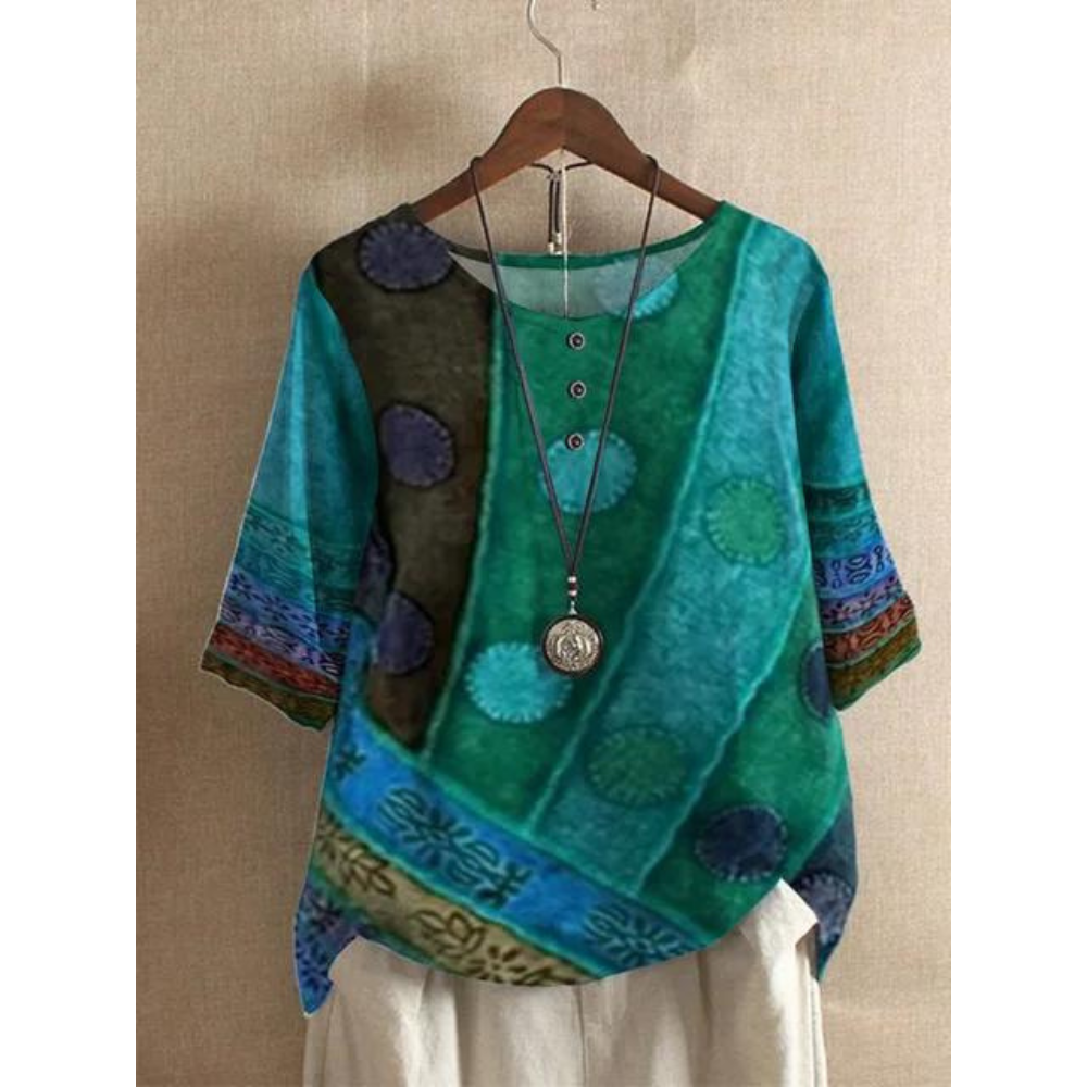 Valerie - Boho top u boji