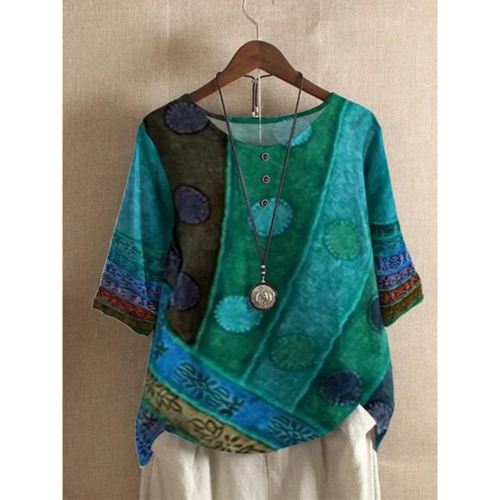 Valerie - Boho top u boji