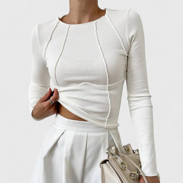 Lara - Udoban top s dugim rukavima