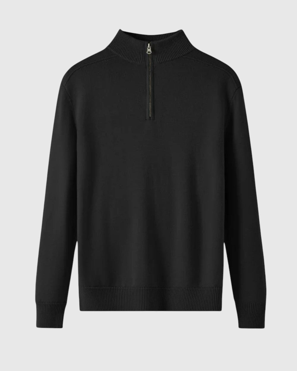 Libuše - Pulover s patentnim zatvaračem od merino vune Capri