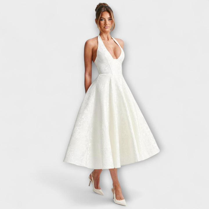 Catalina - Romantična Midi Haljina