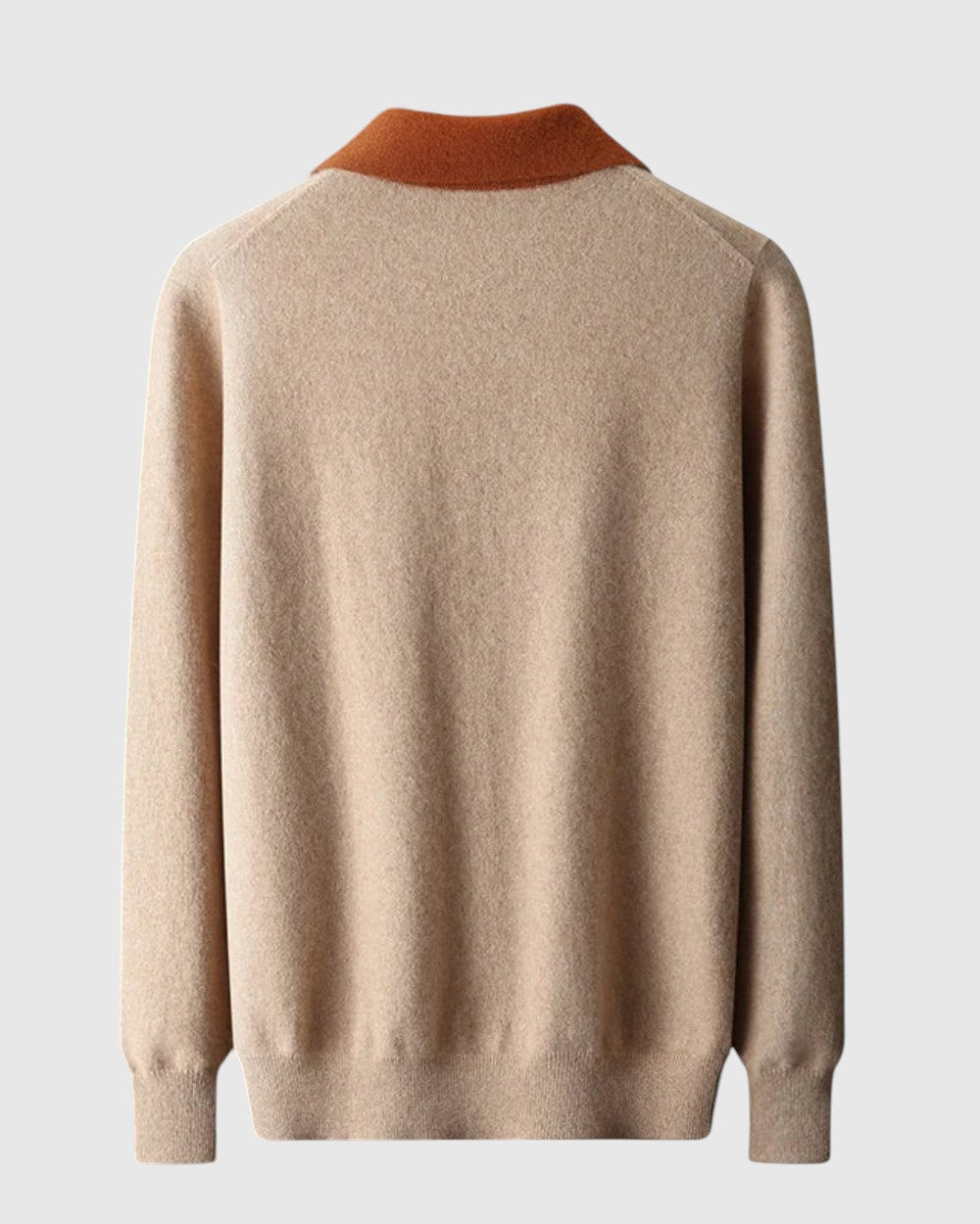 Libuše - Polo Castelle s patentnim zatvaračem od kašmira