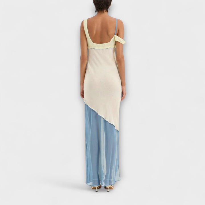 Alora - Midi haljina Thames s detaljima umetaka