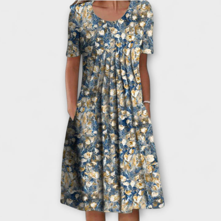 Emelie – Stilne plise haljine s kontrolom trbuha