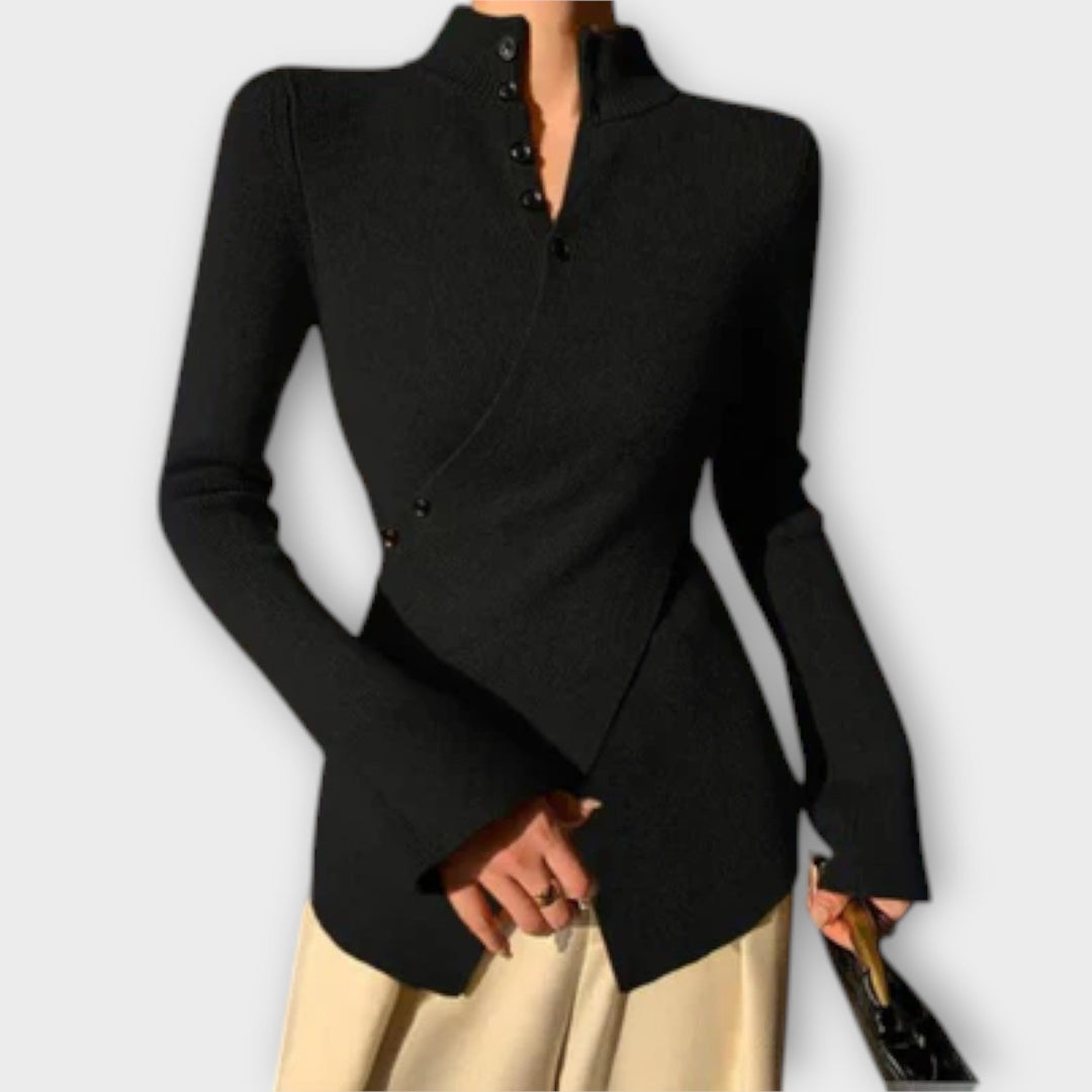 Michiko – Elegantan pulover od pamučnog džersija