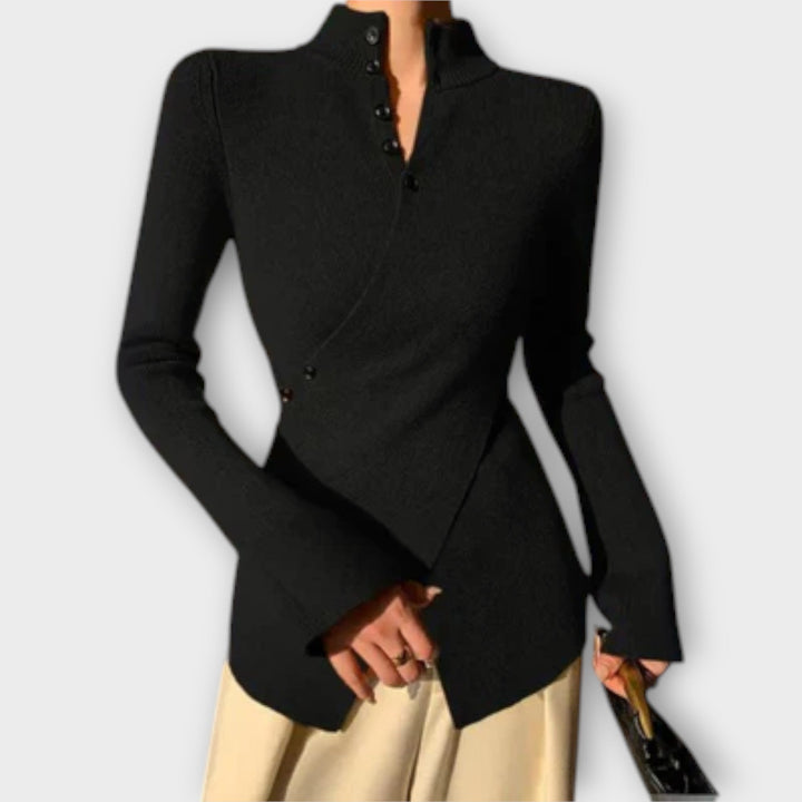 Michiko – Elegantan pulover od pamučnog džersija