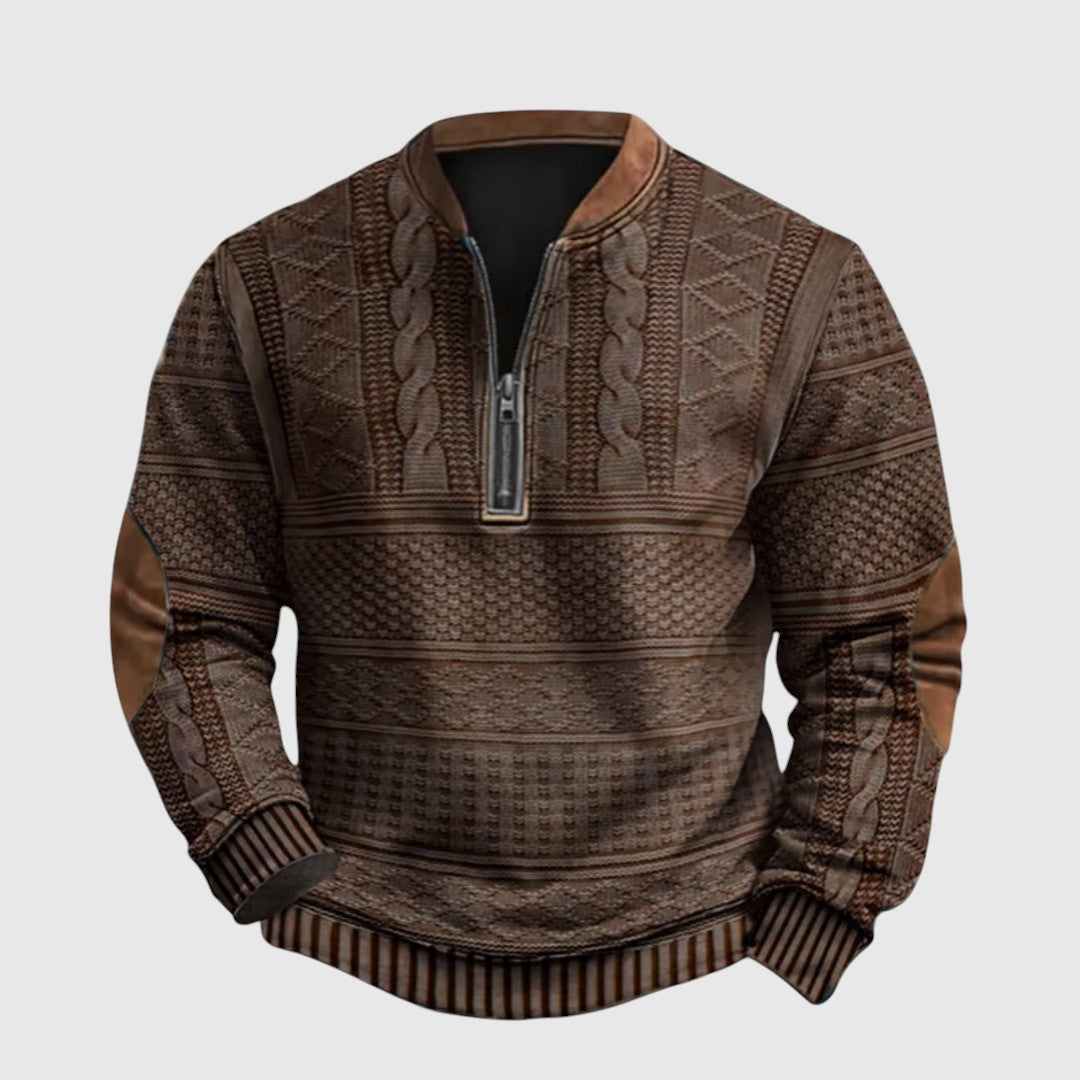 Charles - Pulover s polovičnim zatvaračem