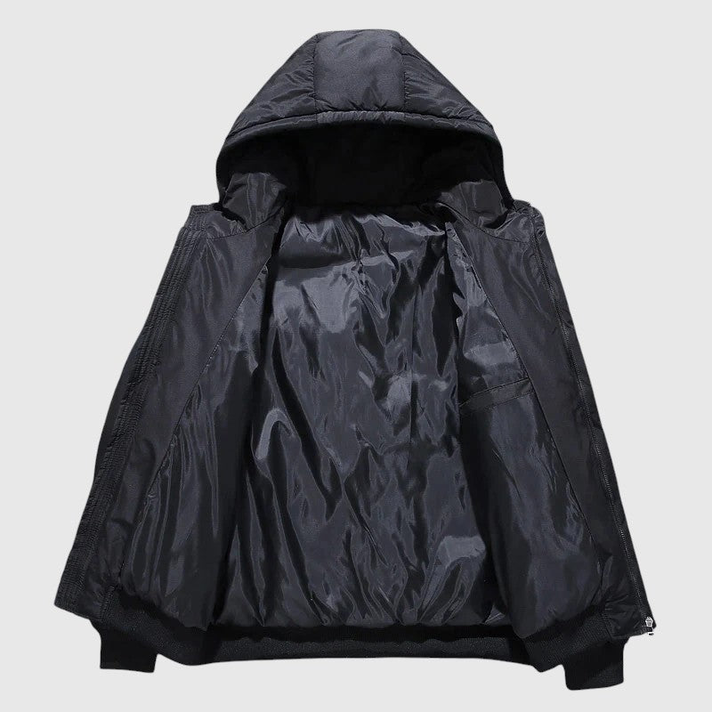 Josef - Padded jakna s kapuljačom i otporna obrada