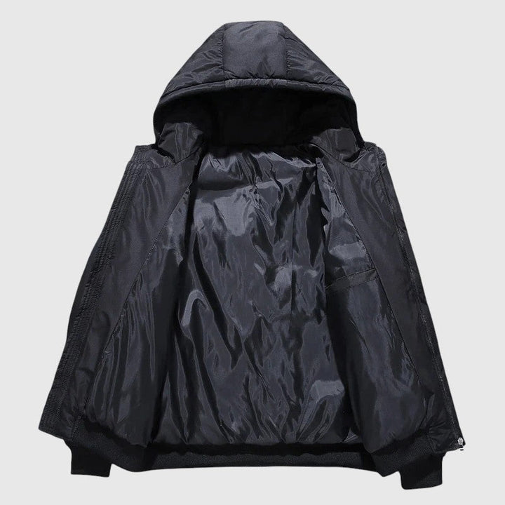 Josef - Padded jakna s kapuljačom i otporna obrada