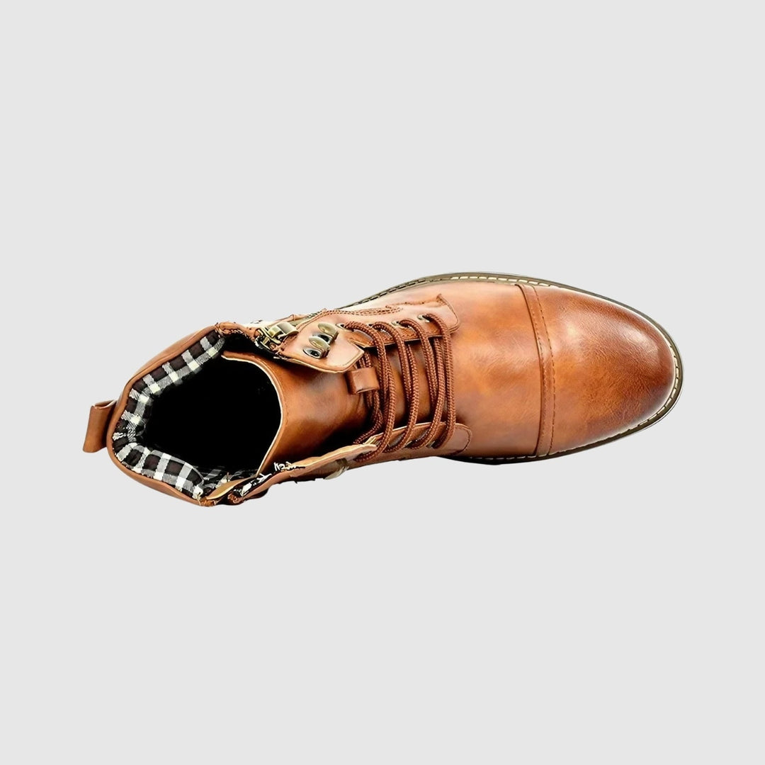 Libuše - Kožne cipele s vezicama