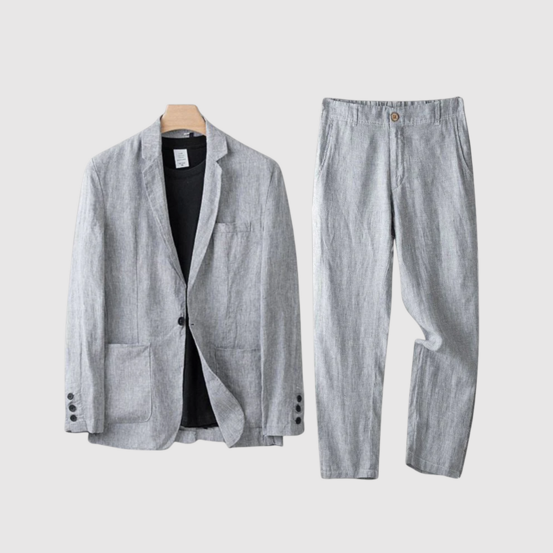 Libuše – Laneni komplet s prirodnom elegancijom