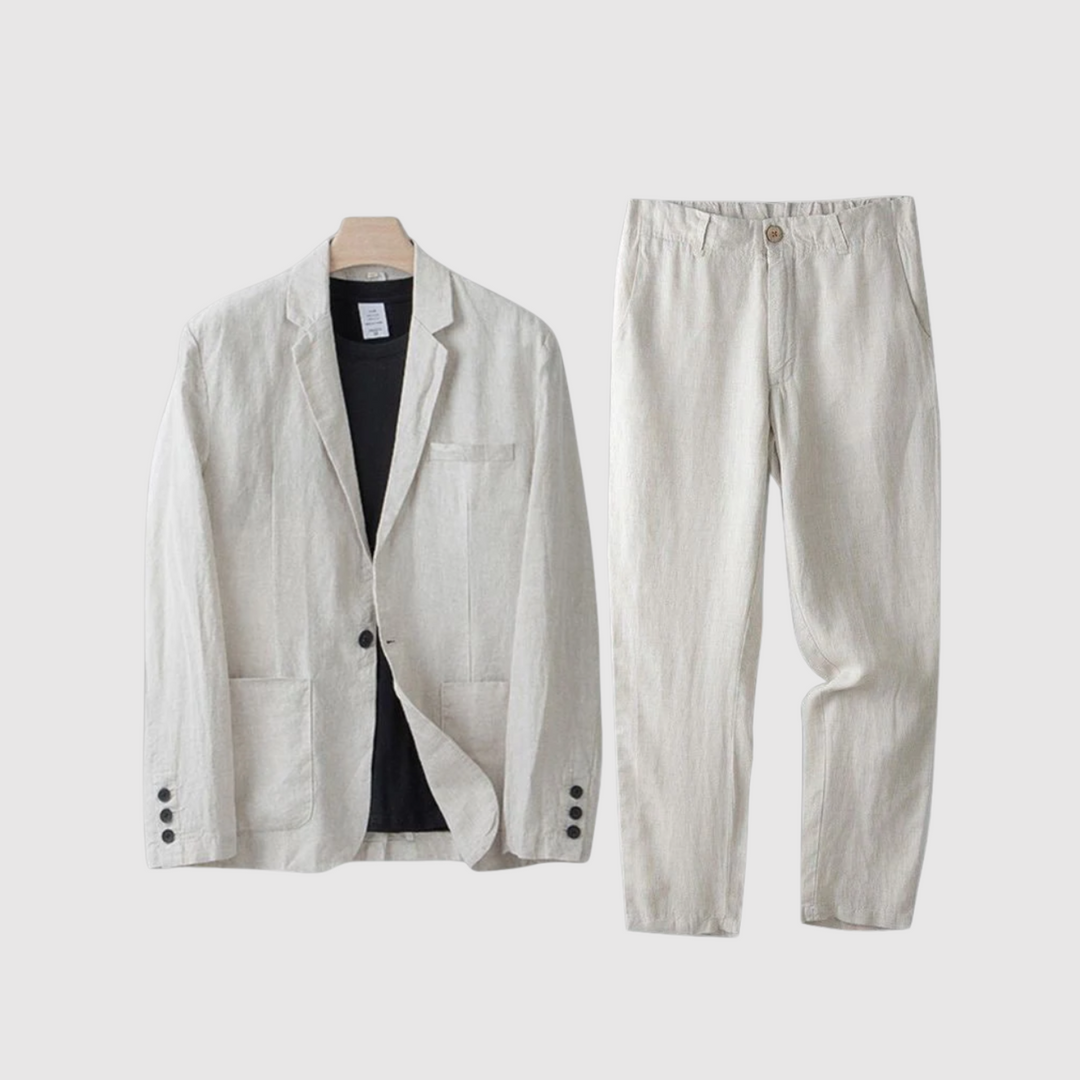 Libuše – Laneni komplet s prirodnom elegancijom