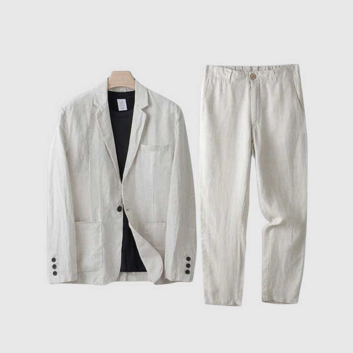 Libuše – Laneni komplet s prirodnom elegancijom