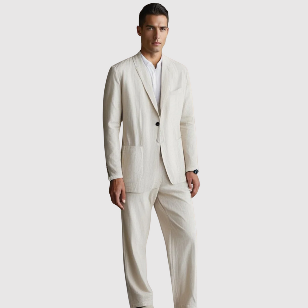 Libuše – Laneni komplet s prirodnom elegancijom