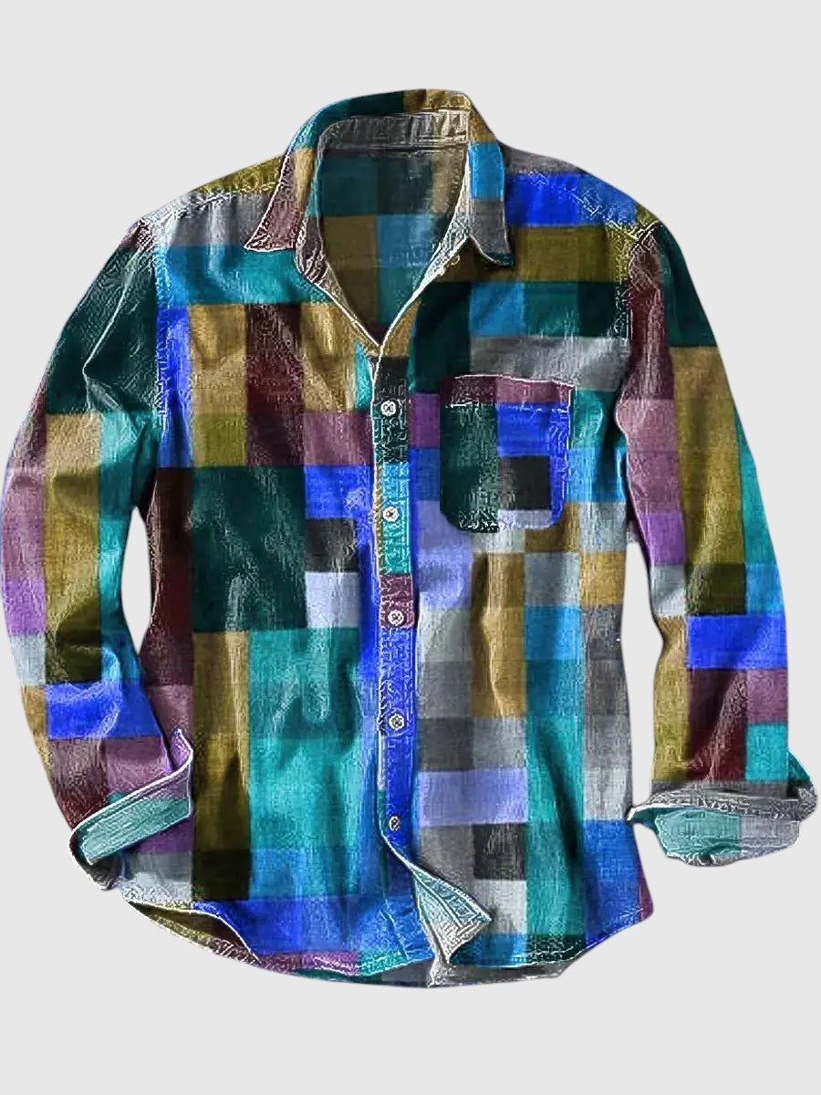 JOEL | Košulja s dugim rukavima s uzorkom