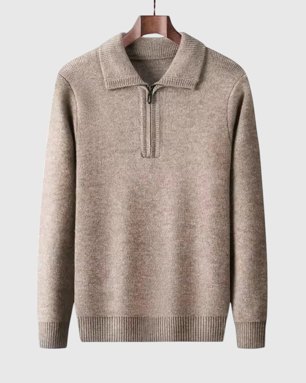 Libuše - Kašmirski pulover s četvrtastim zatvaračem Gstaad