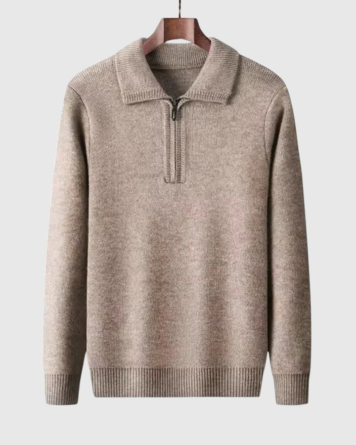 Libuše - Kašmirski pulover s četvrtastim zatvaračem Gstaad