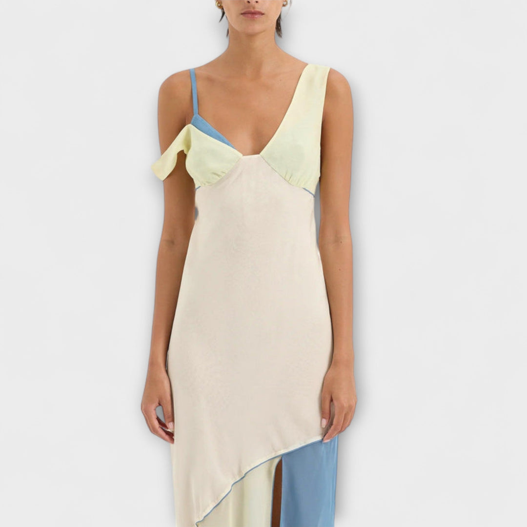 Alora - Midi haljina Thames s detaljima umetaka