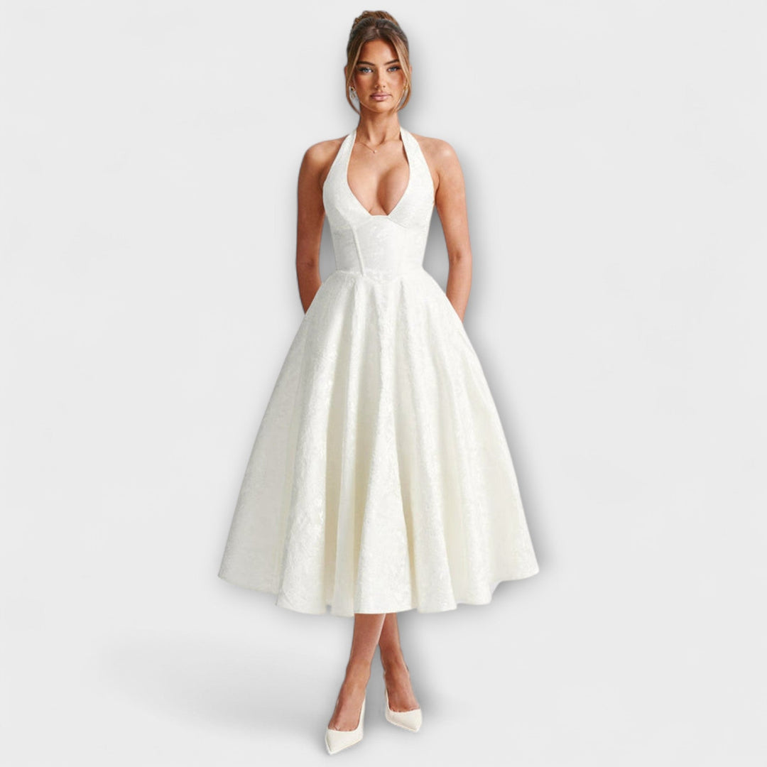 Catalina - Romantična Midi Haljina