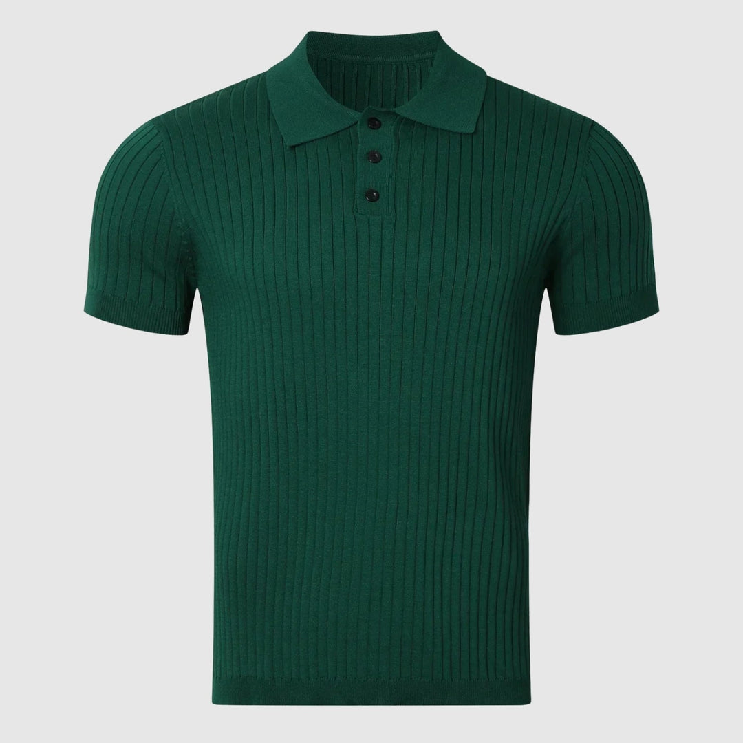 Libuše – Rebrasti polo s gumbnom zankom