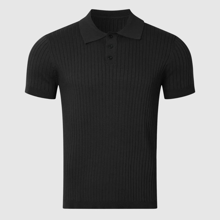 Libuše – Rebrasti polo s gumbnom zankom