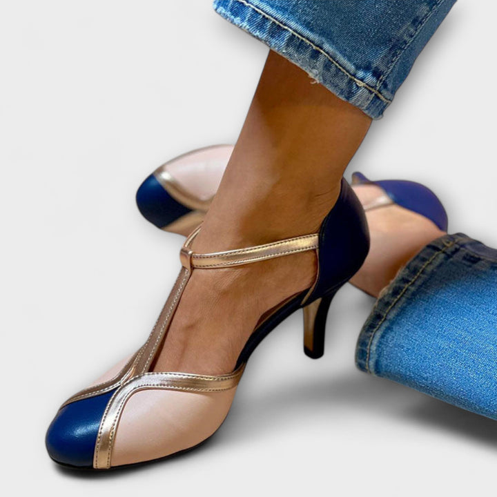 Magdaléna Sofisticirani Cipele T-Remen Vintage Klasične