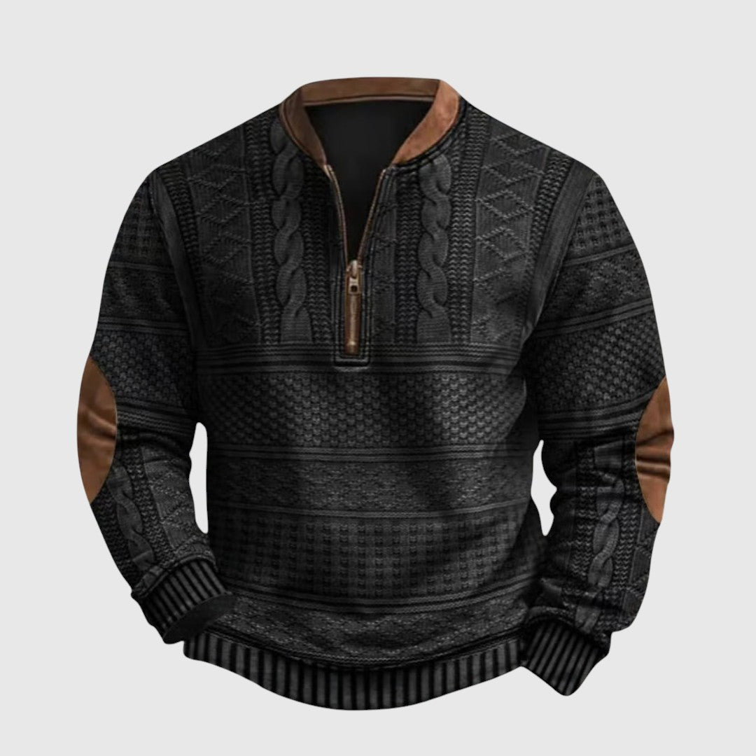 Charles - Pulover s polovičnim zatvaračem