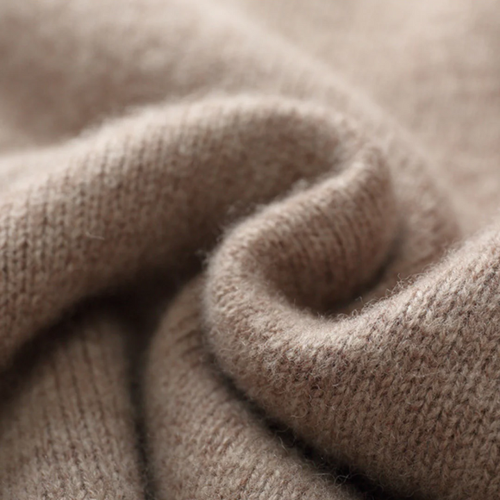 Libuše - Pulover s zipom Taranto od merino vune