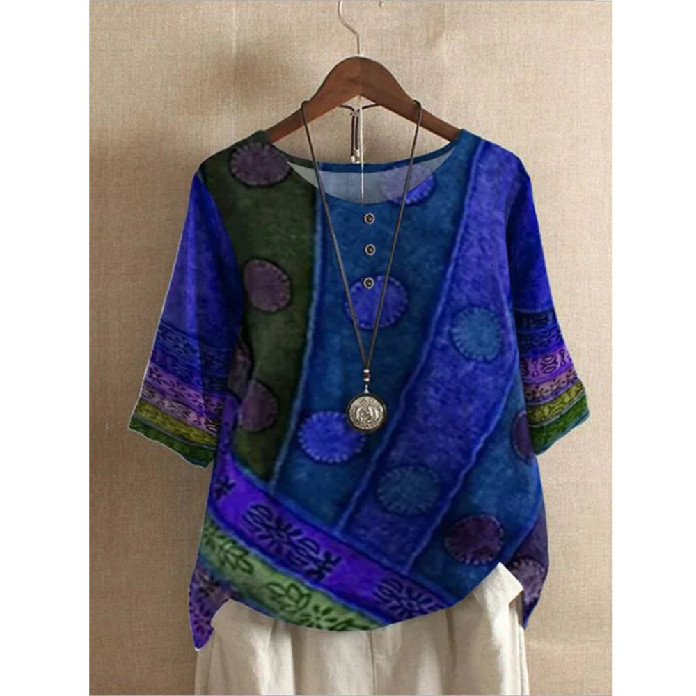 Valerie - Boho top u boji