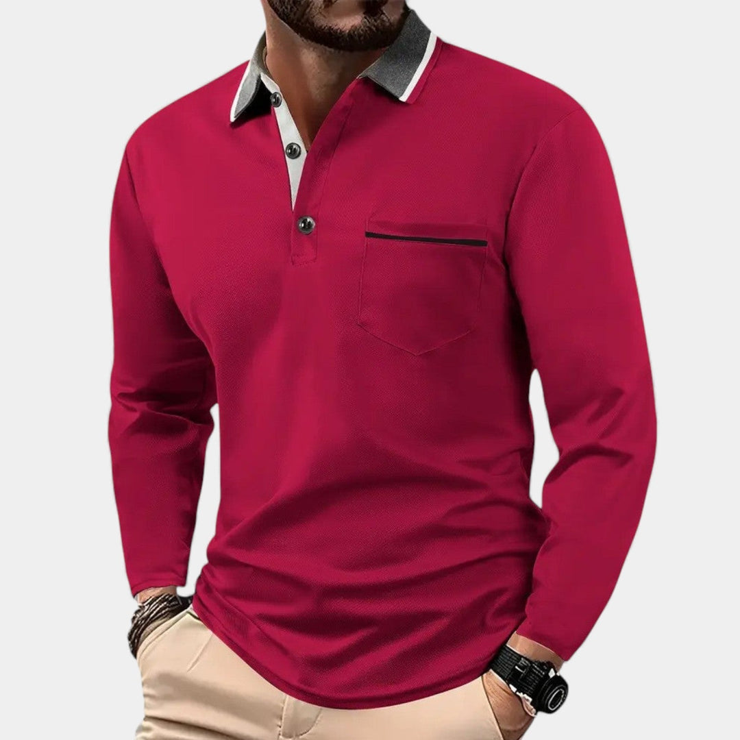 Adam – Klasična dugačka polo majica