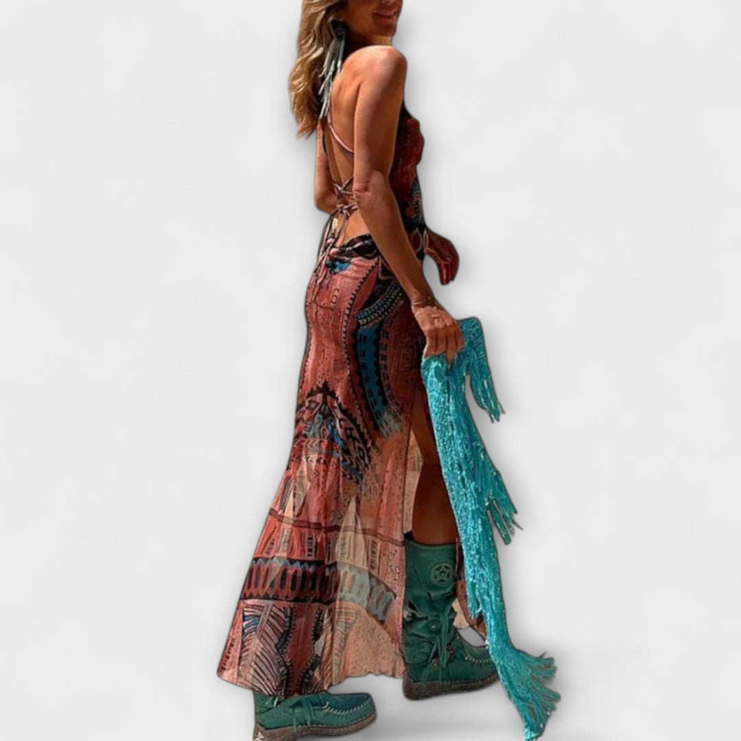 Plačilo - Jedinstvena Midi Haljina s Ovratnikom